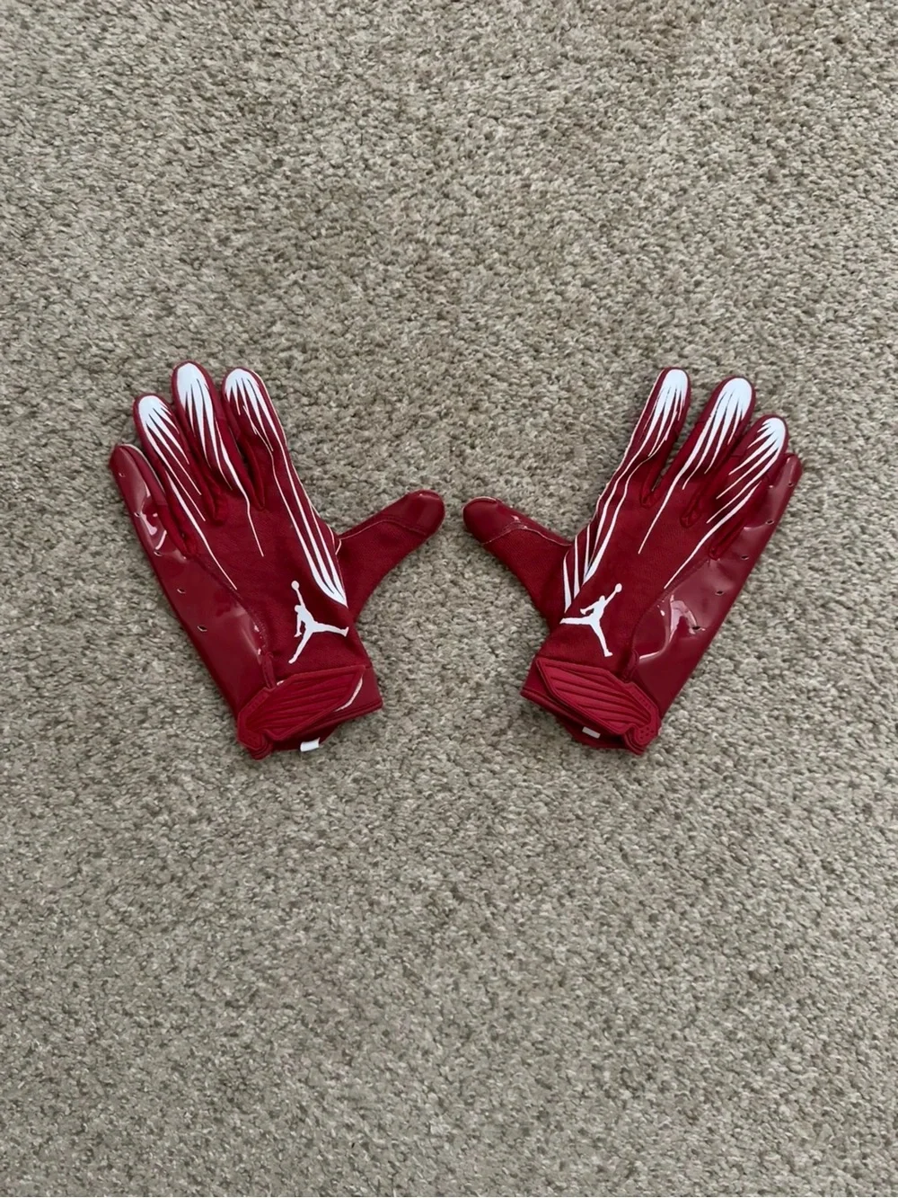 OU Football Player Exclusive Team Issued Jordan Football Gloves Mens Large